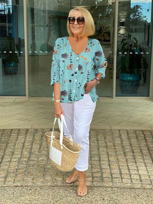 Vloeiende Flowy Bloes