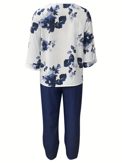 Tweedelige Set Figuur-Flatterend