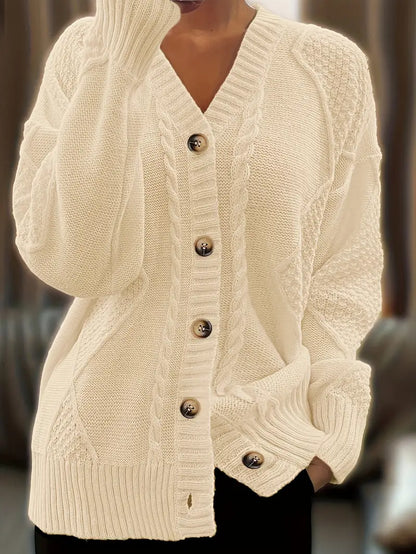 Ademend V-Hals Cardigan