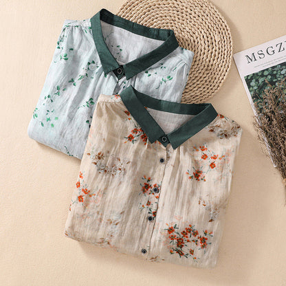 Luchtige Bloemenblouse