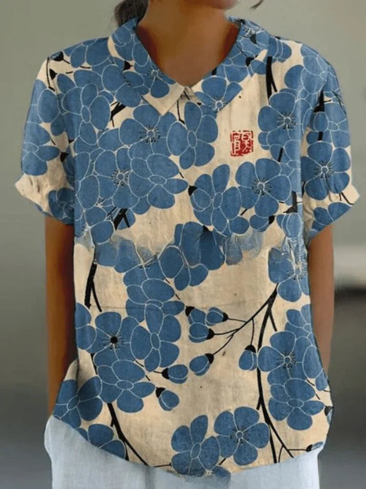 Comfort-Bloom Blouse