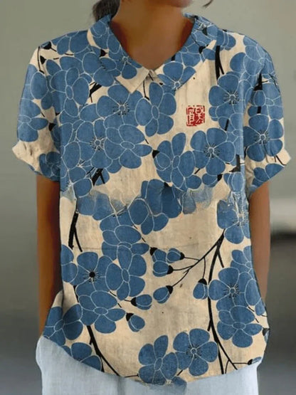 Comfort-Bloom Blouse
