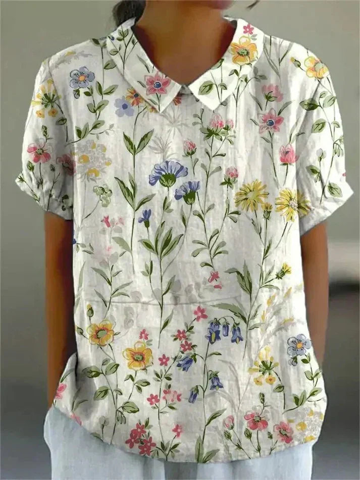 Comfort-Bloom Blouse