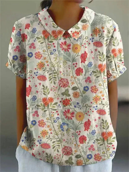 Comfort-Bloom Blouse