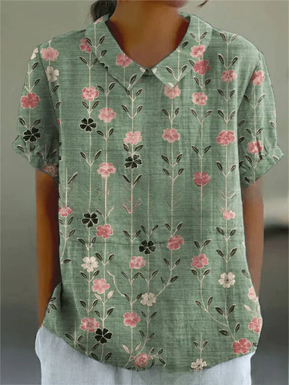 Comfort-Bloom Blouse