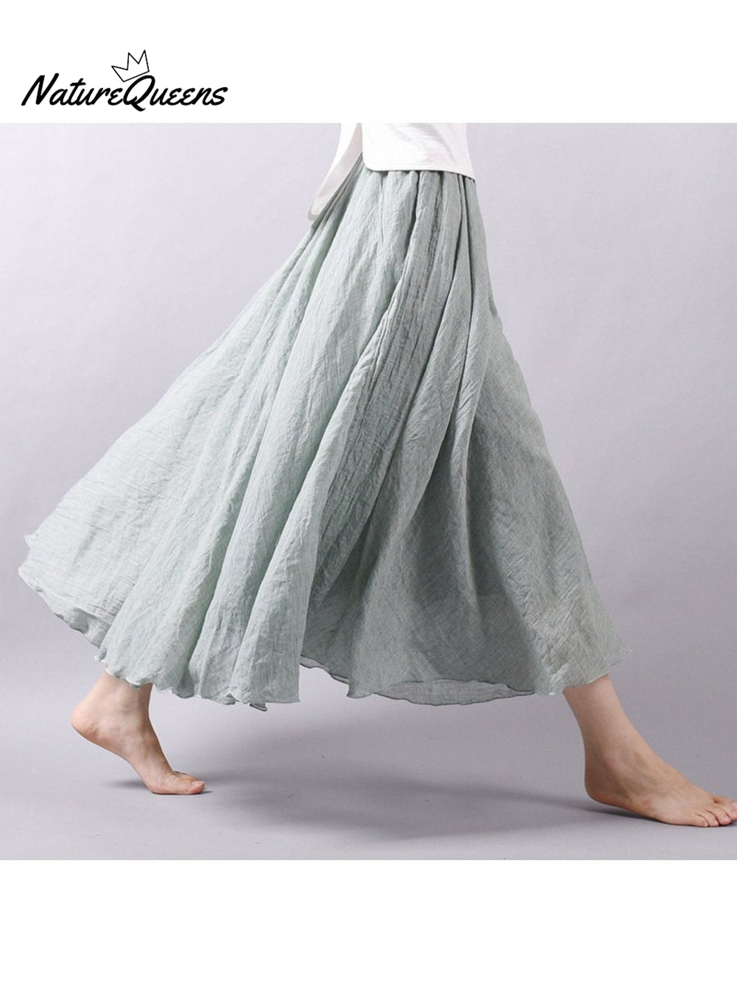 Vloeiende Bloemenrok