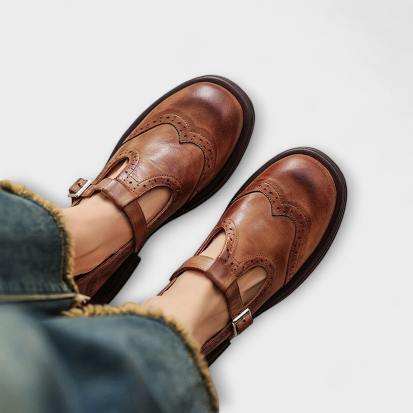 Comfort-Elegante Mary Janes