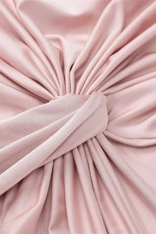 Elegant Twist-Front Maxi Jurk