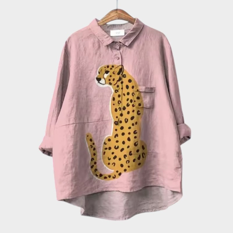 Comfort-Fit Damesblouse