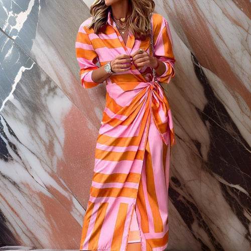 Elegante Wikkeljurk Amira