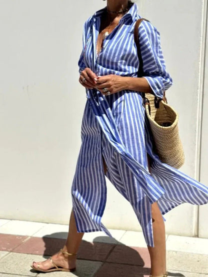 Chic Striped Summer Dress