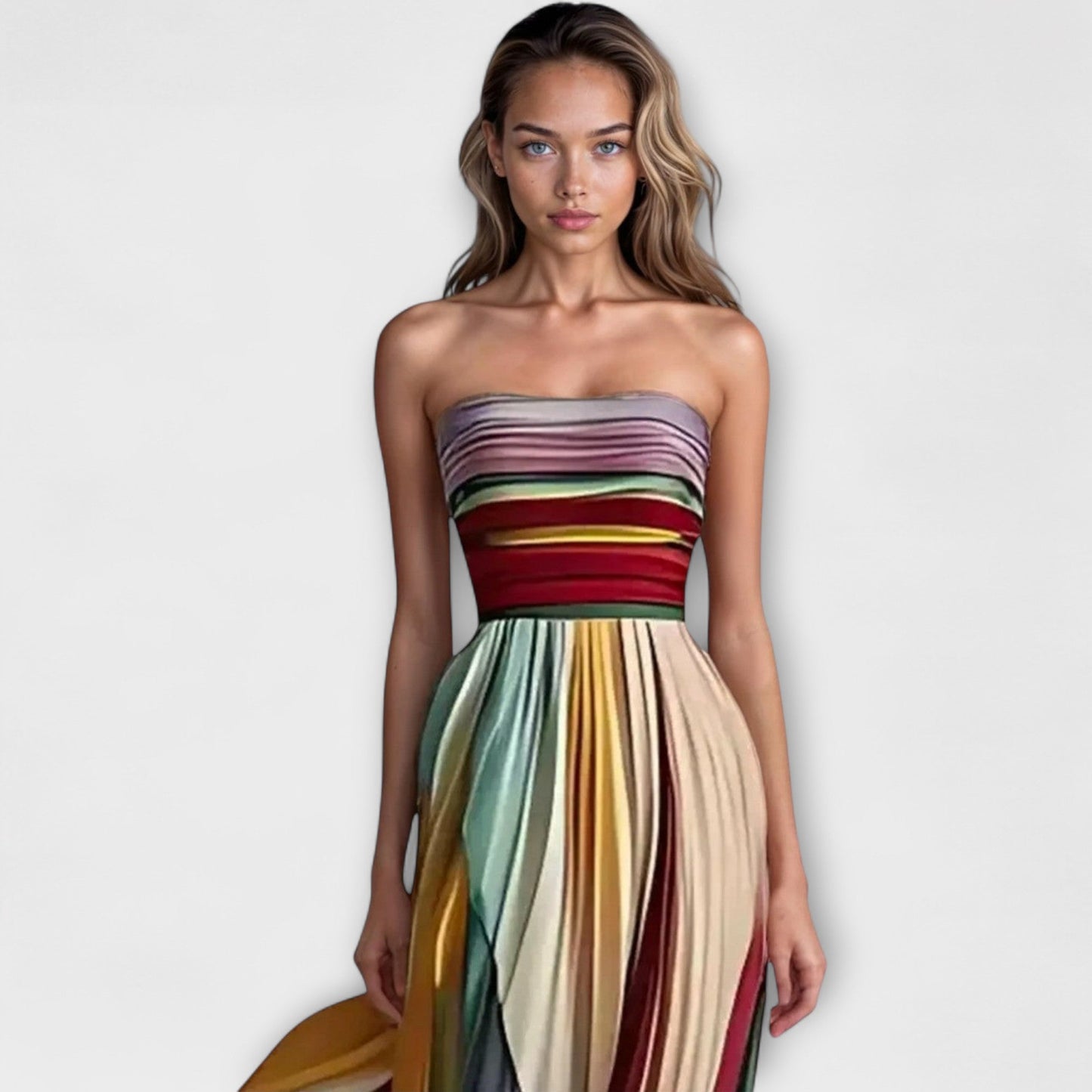 Elegante Maxi Jurk: Comfort en Klasse