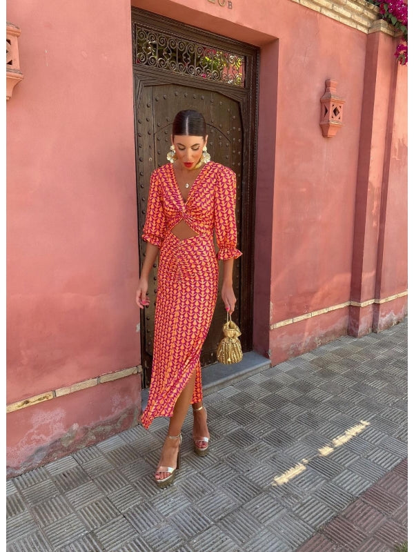 Luxe Satijnen Zomerjurk