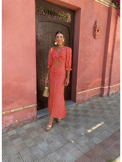 Luxe Satijnen Zomerjurk