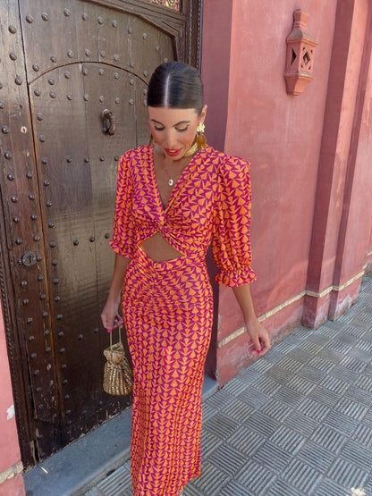 Luxe Satijnen Zomerjurk