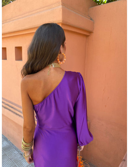 Elegant One-Shoulder Dress
