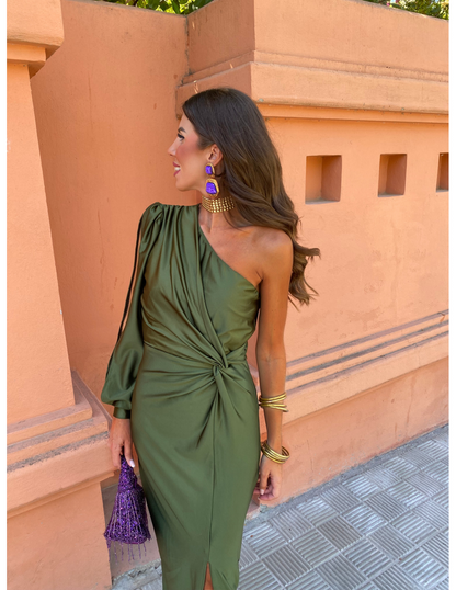 Elegant One-Shoulder Dress