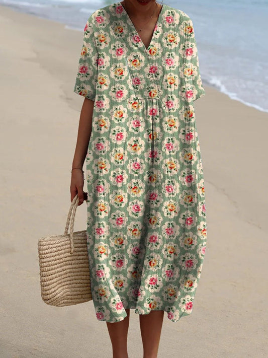 Maisie Bloemige Zomerjurk