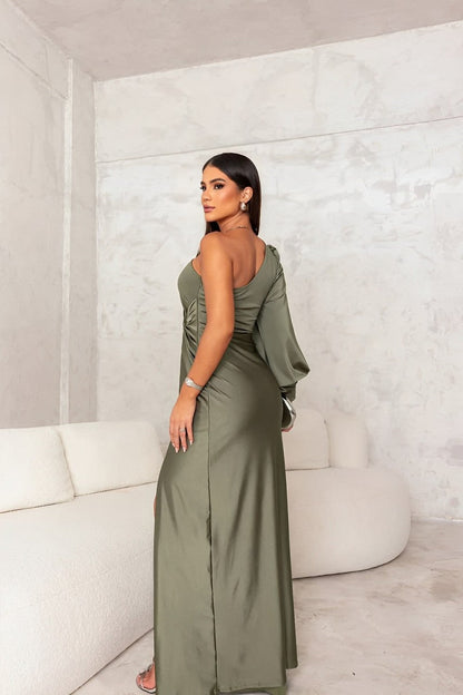 Elegant Satin Dress